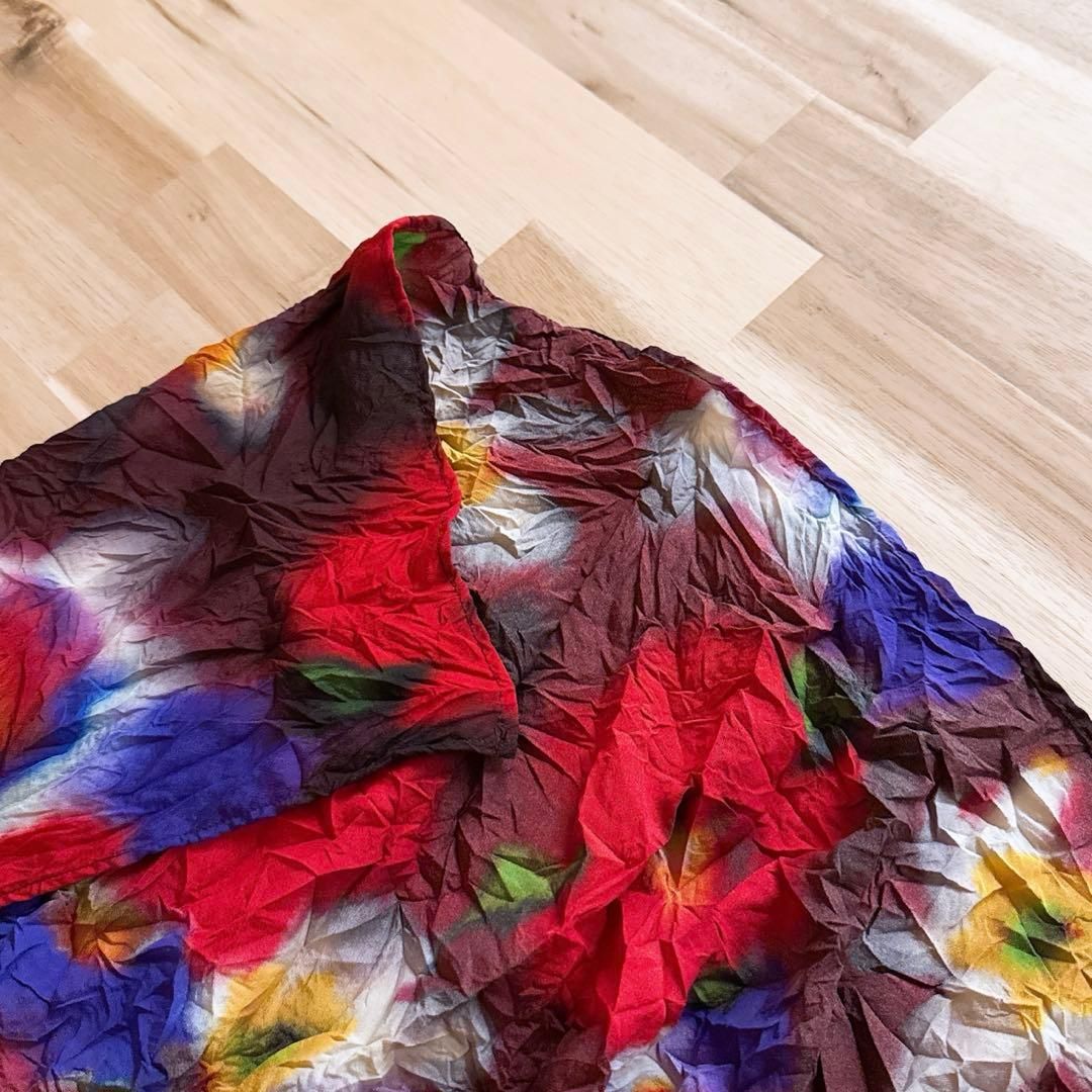 花柄 ぼかしプリント