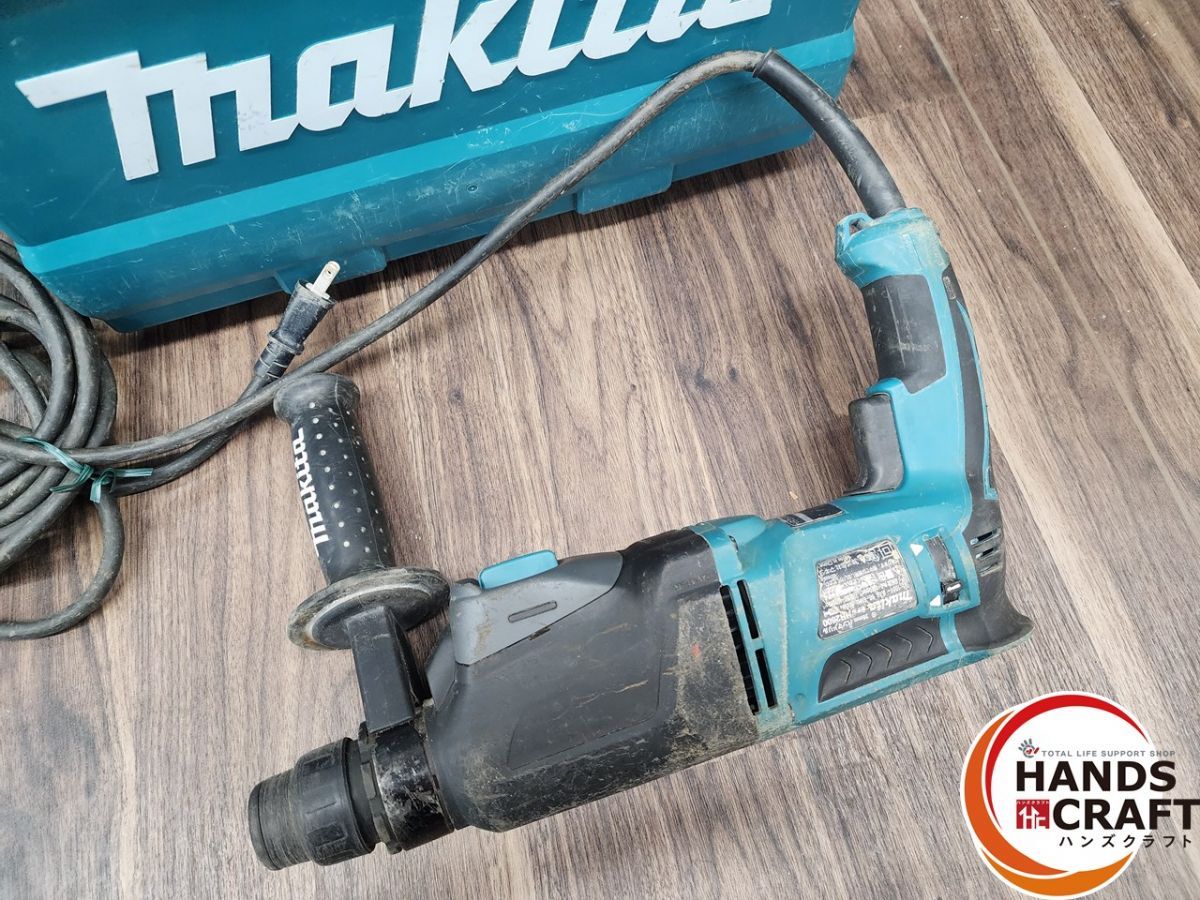  ♭ 品 マキタ ハンマドリル HR 2600 ケース付き 熊 電気ドリル ドリル ドライバー レンチ