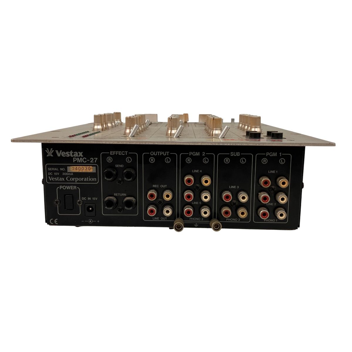 VESTAX ベスタクス PMC-27 DJミキサー 音響機器 ジャンク Z10584658