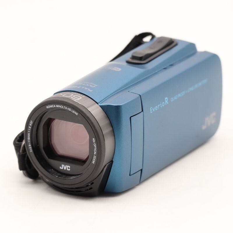 JVCKENWOOD JVC ビデオカメラ Everio R 防水 防塵 Wi-Fi 64GB アクアブルー GZ-RX670-A