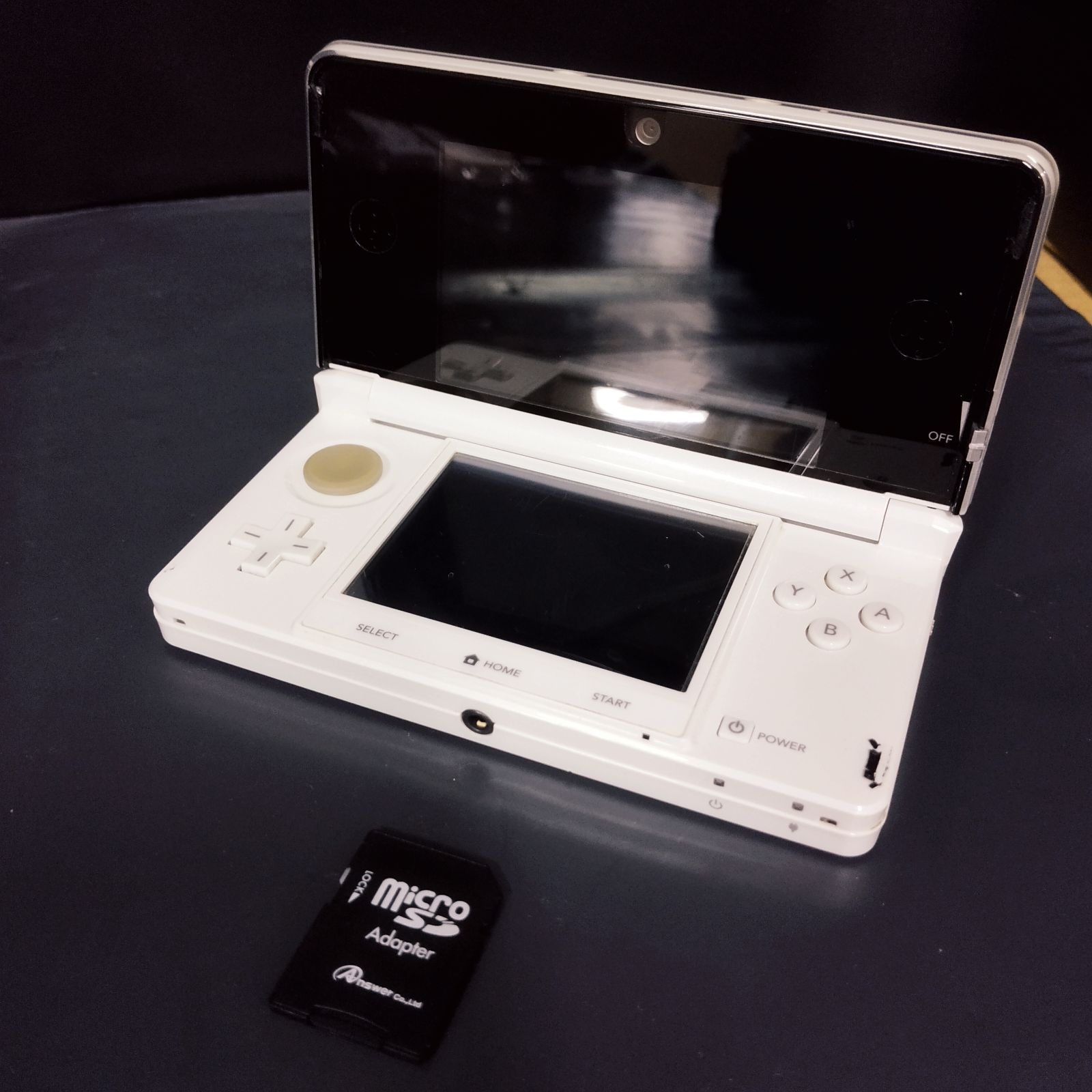 D30472 ニンテンドー3DS アイスホワイト ジャンク