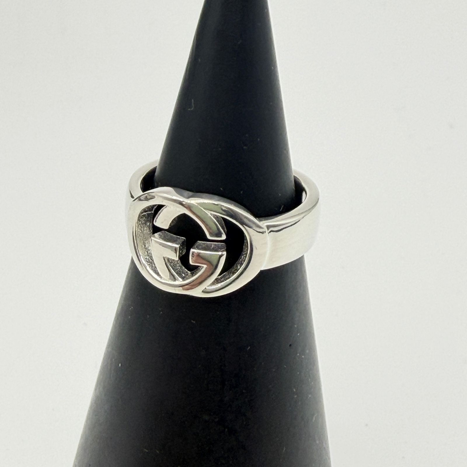 GUCCI インターロッキング Gリング 11号 SV925 スターリングシルバー グッチ 指輪 質屋 リサイクルマート宇部店