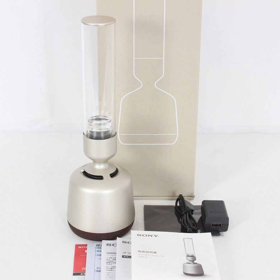 SONY グラスサウンドスピーカー LSPX-S2 ハイレゾ対応 LED ソニー 本体