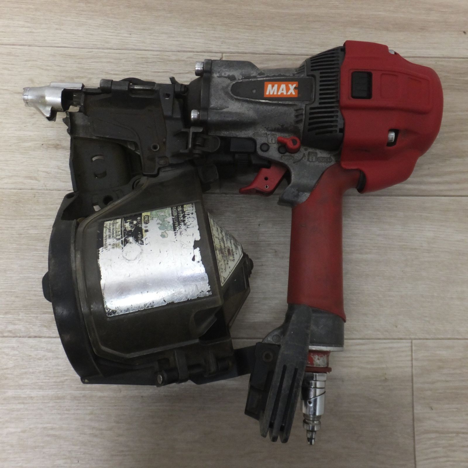 マックス MAX 釘打機 高圧コイルネイラ HN-90シリーズ 形式 不明