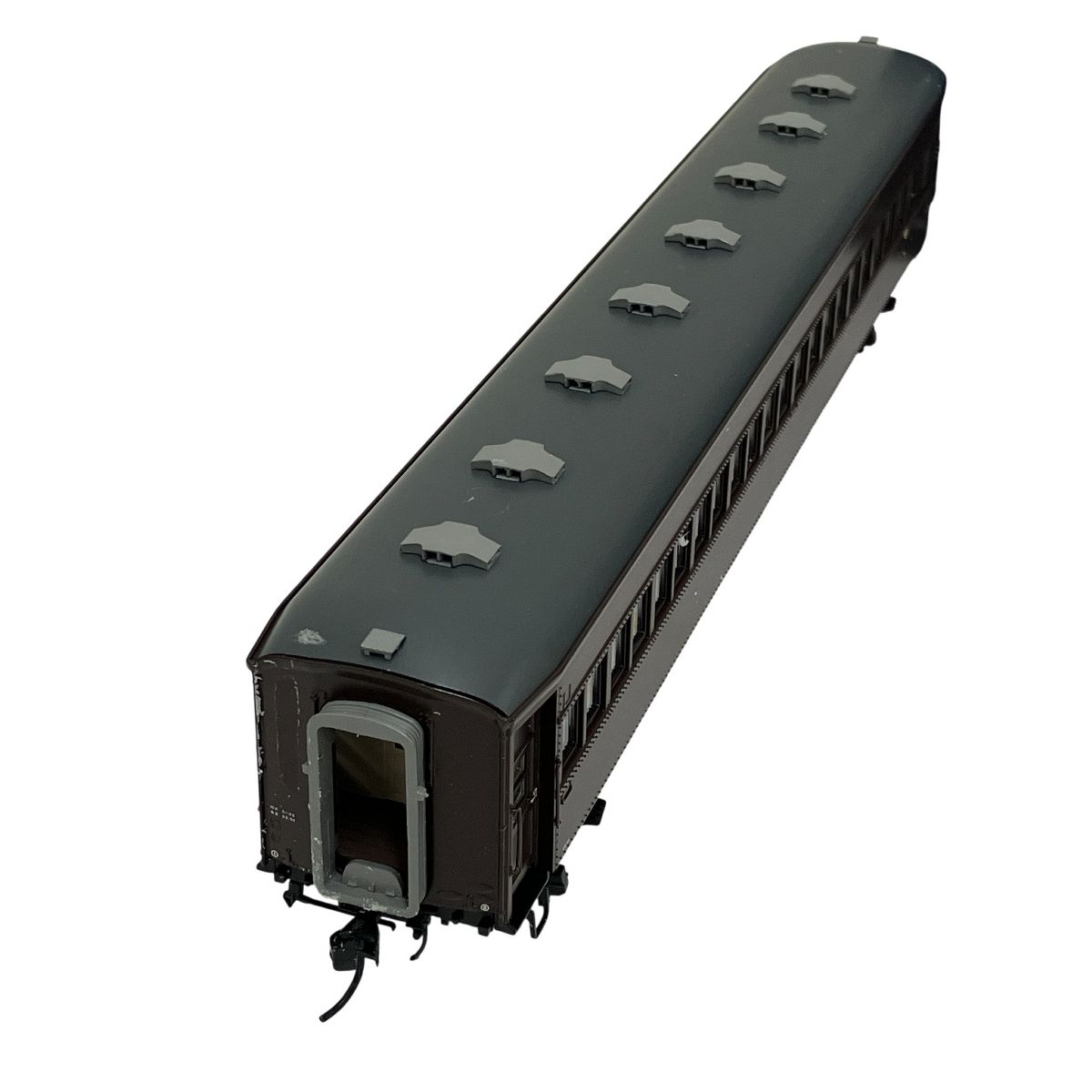 天賞堂 No 57011 スハ32系客車 スハ32 丸屋根車 ぶどう色2号 タイプ 原型扉 HOゲージ 鉄道模型 良好