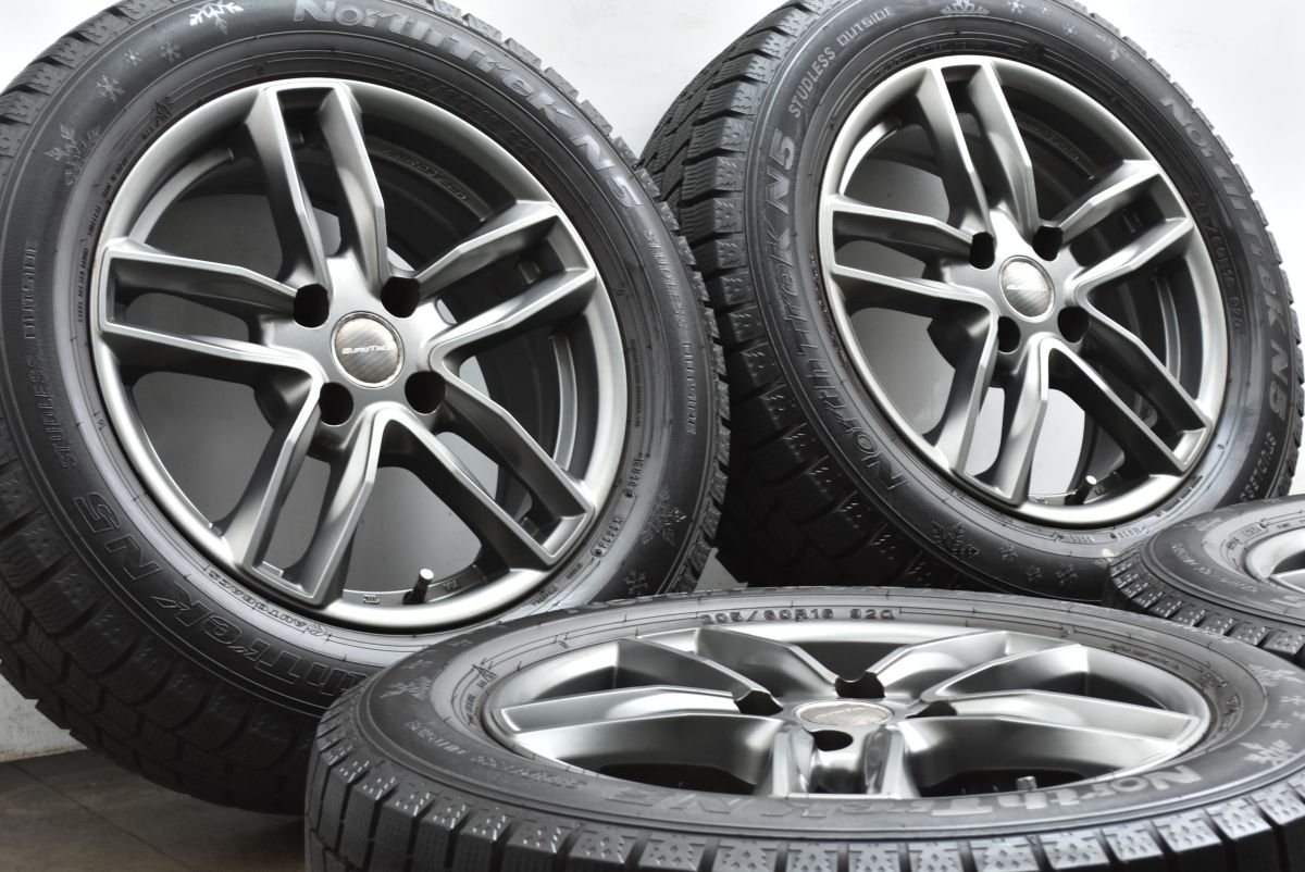 製 バリ溝 ユーロテック 16 in 6 5 J 25 PCD 108 ノーストレック N 205 60 R プジョー 5008 外し 308 CC 3008