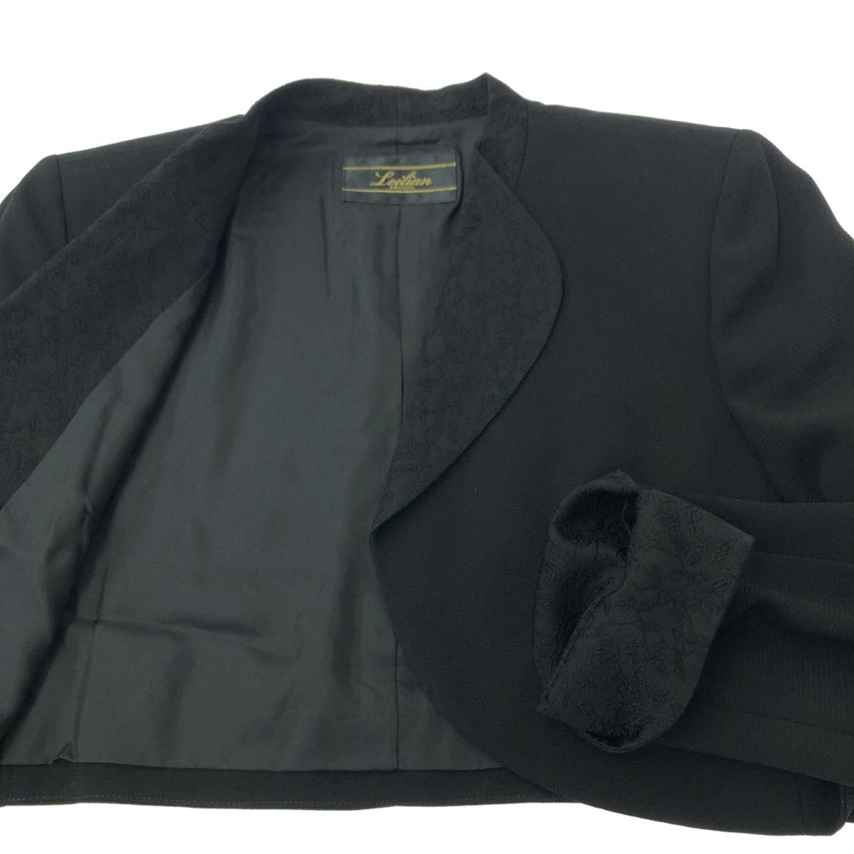LEILIAN レリアン セットアップ サイズ:11号 刺繍/ジャケット