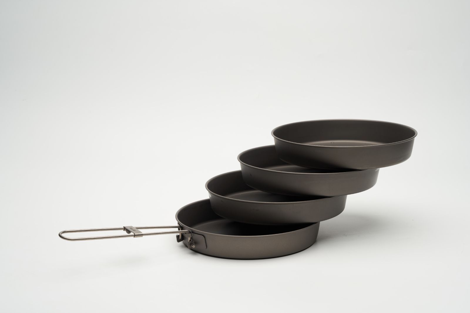 TOAKS チタン製D-165mmディープパンセット 4点セット CS-10