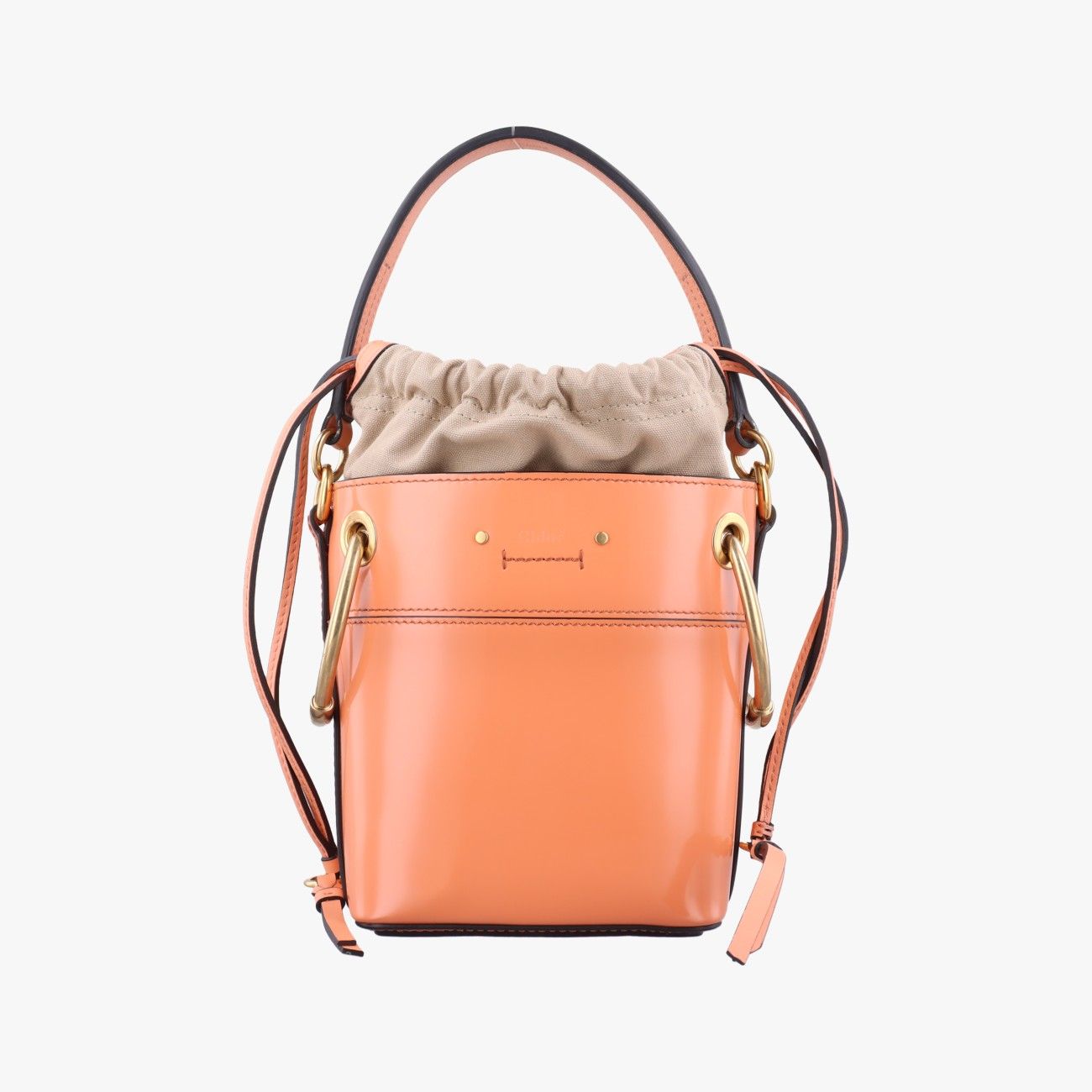 クロエChloeロイベージュパテント01 19 75 65