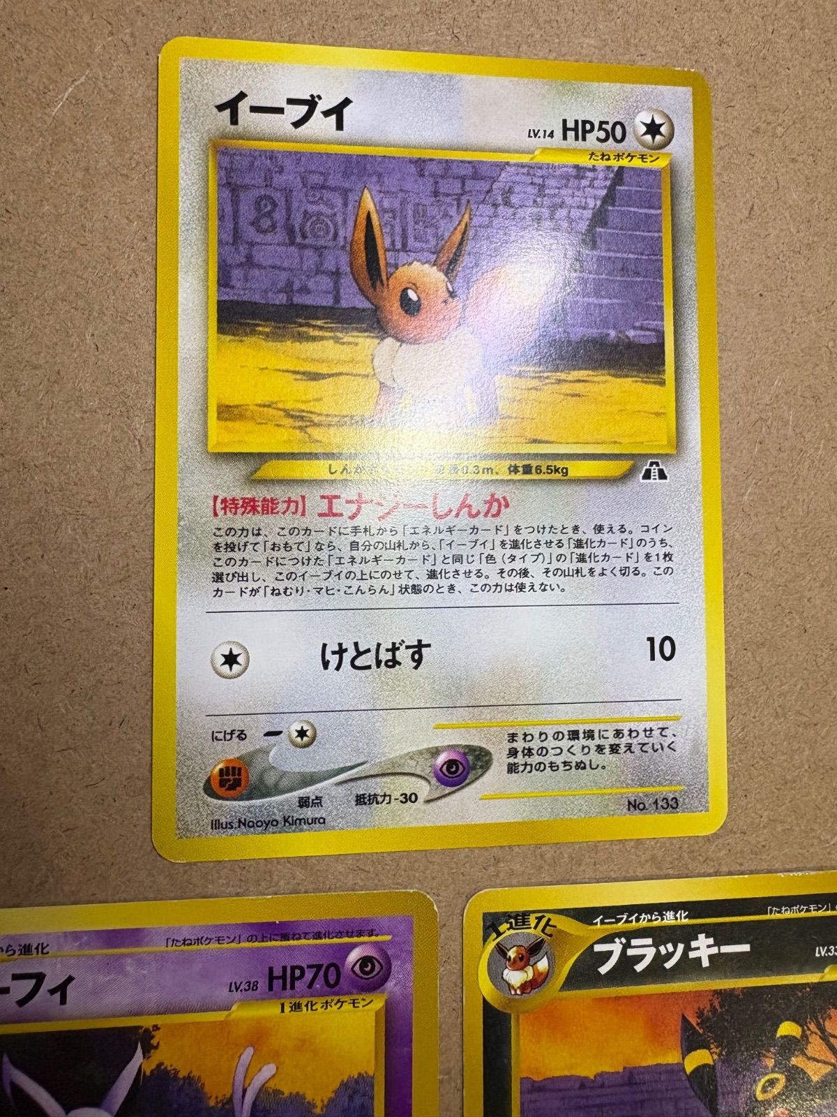 プレミアムファイル2のブラッキー＆エーフィ＆イーブイ ポケモン
