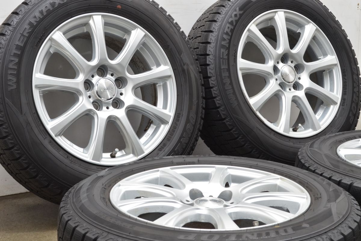 トヨタ車専用設計】DUFACT 15in 6.5J +40 PCD100 ハブ径54mm 