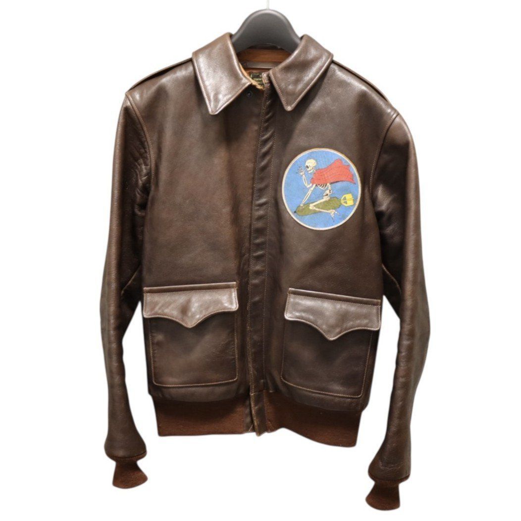 Real McCoy リアルマッコイズ TYPE A 2 フライトジャケット ミリタリー レザージャケット