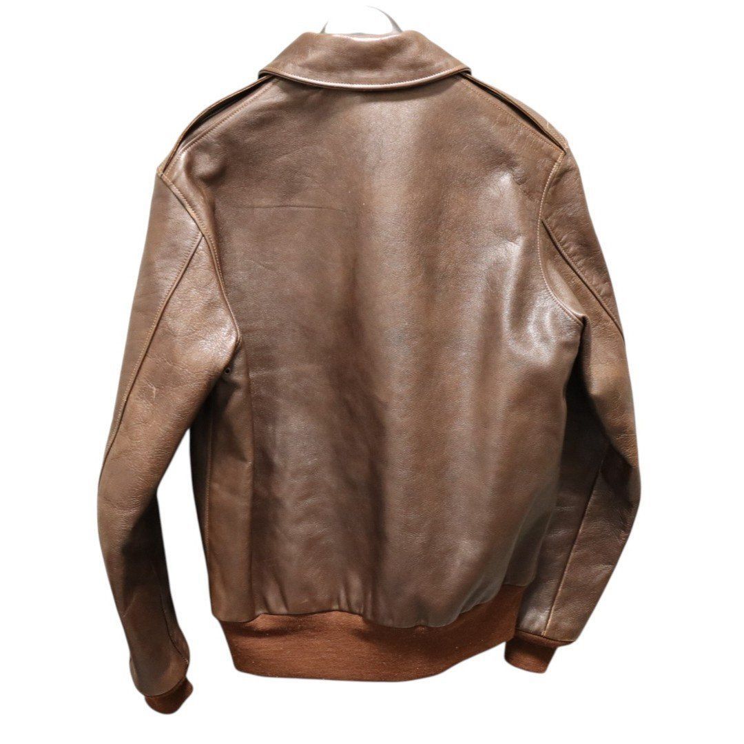 Real McCoy リアルマッコイズ TYPE A-2 フライトジャケット 38サイズ ミリタリー レザージャケット