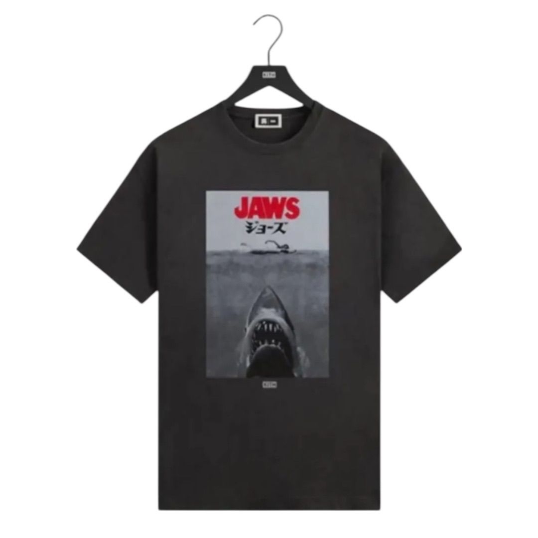Kith for JAWS Japanese Poster Vintage Tee Black