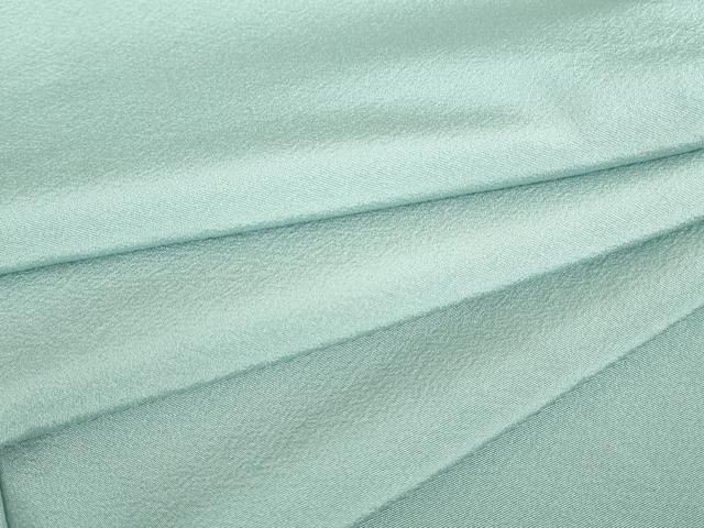 平和屋着物 上質な色無地 秘色色 正絹 az