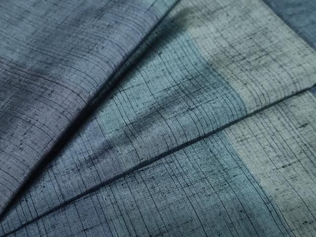 平和屋着物 上質な紬 間道 正絹 ud
