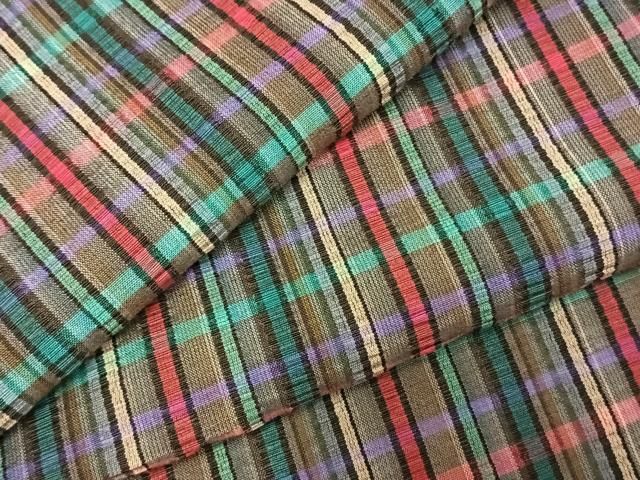 ア*＊様 小紋　単衣　大きいサイズ　美品 mayu31376.jpg