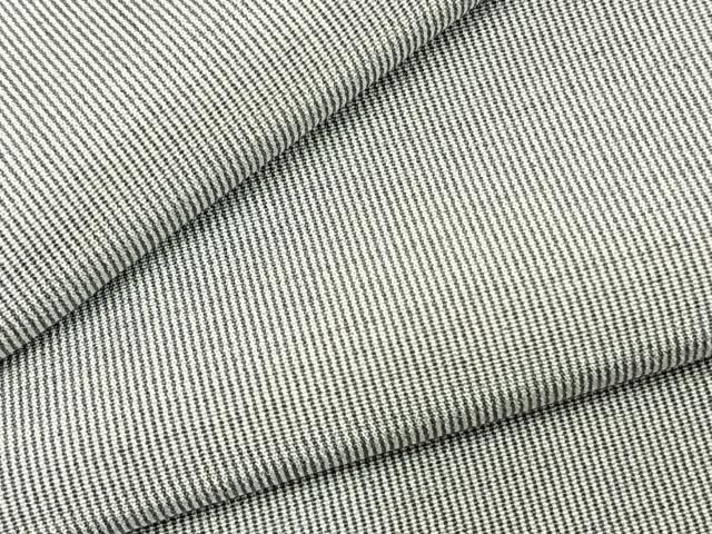 平和屋着物 江戸小紋 単衣 万筋 灰色×白色 正絹 fy