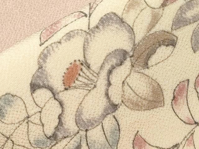 九寸名古屋帯 辻が花