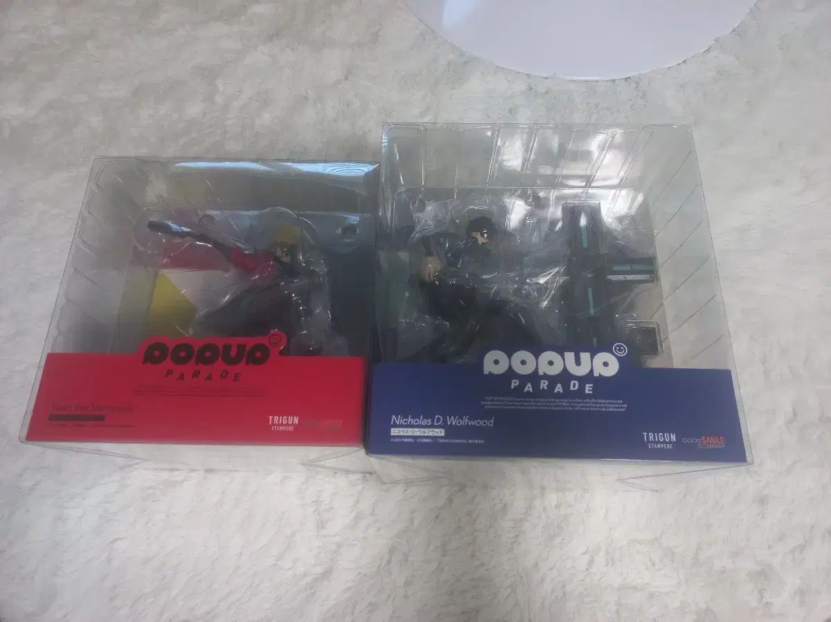 グッドスマイルカンパニー トライガン スタンピード STAMPEDE ポップアップパレード bos ヴァッシュ ウルフウッド 2種セット