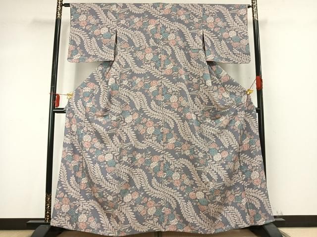 平和屋着物 上質な小紋 単衣 辻が花 正絹 fy