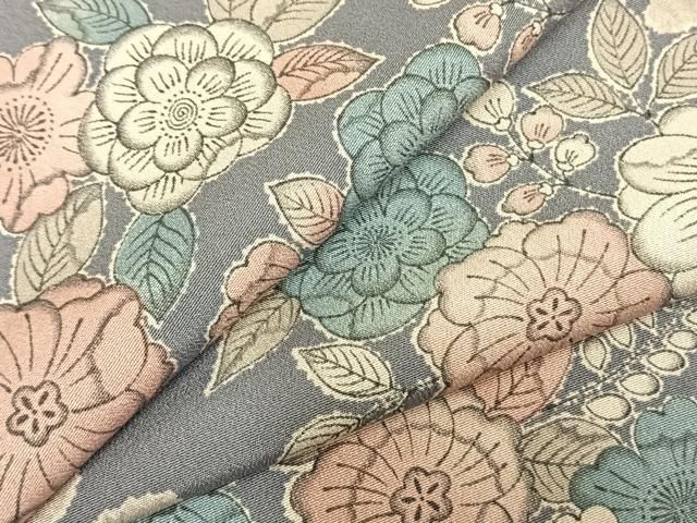 平和屋着物 上質な小紋 単衣 辻が花 正絹 fy