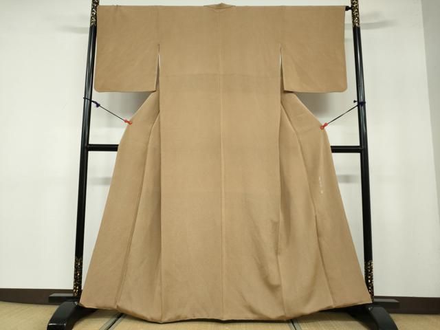 平和屋着物 江戸小紋 作家物 草木染 鮫小紋柄 正絹 ud