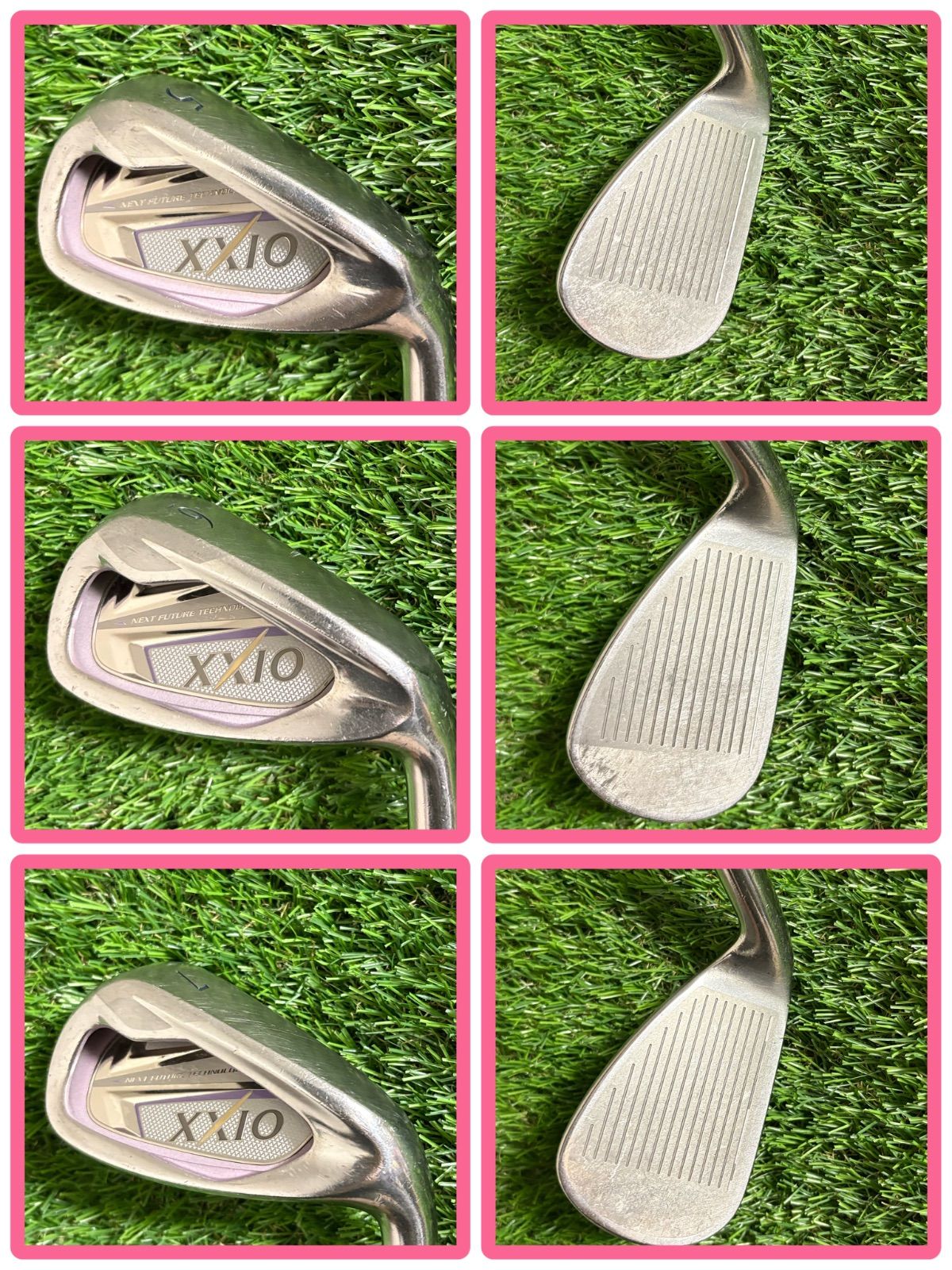レディース!ゼクシオ7 XXIO7アイアンセット6本 フレックスA - メルカリ