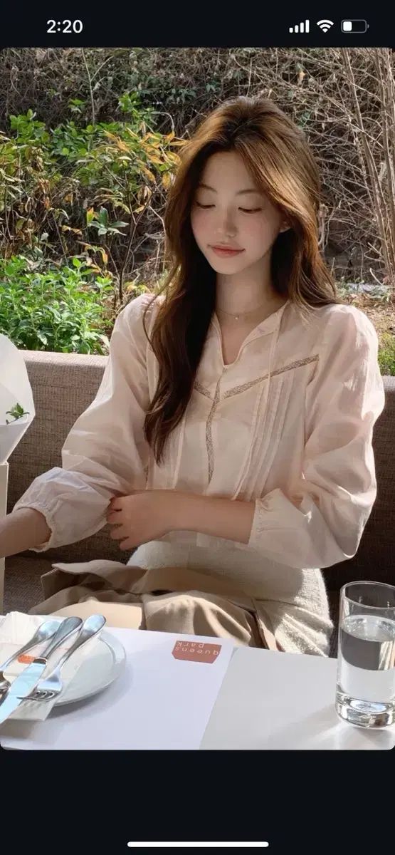 ユンスル ブレス ブラウス ジャニオ