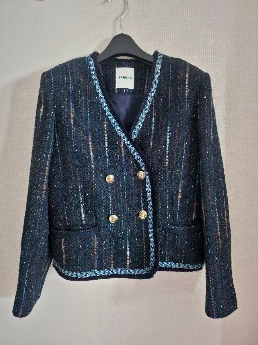 サンドロ ツイードジャケット 36 55 66 商品