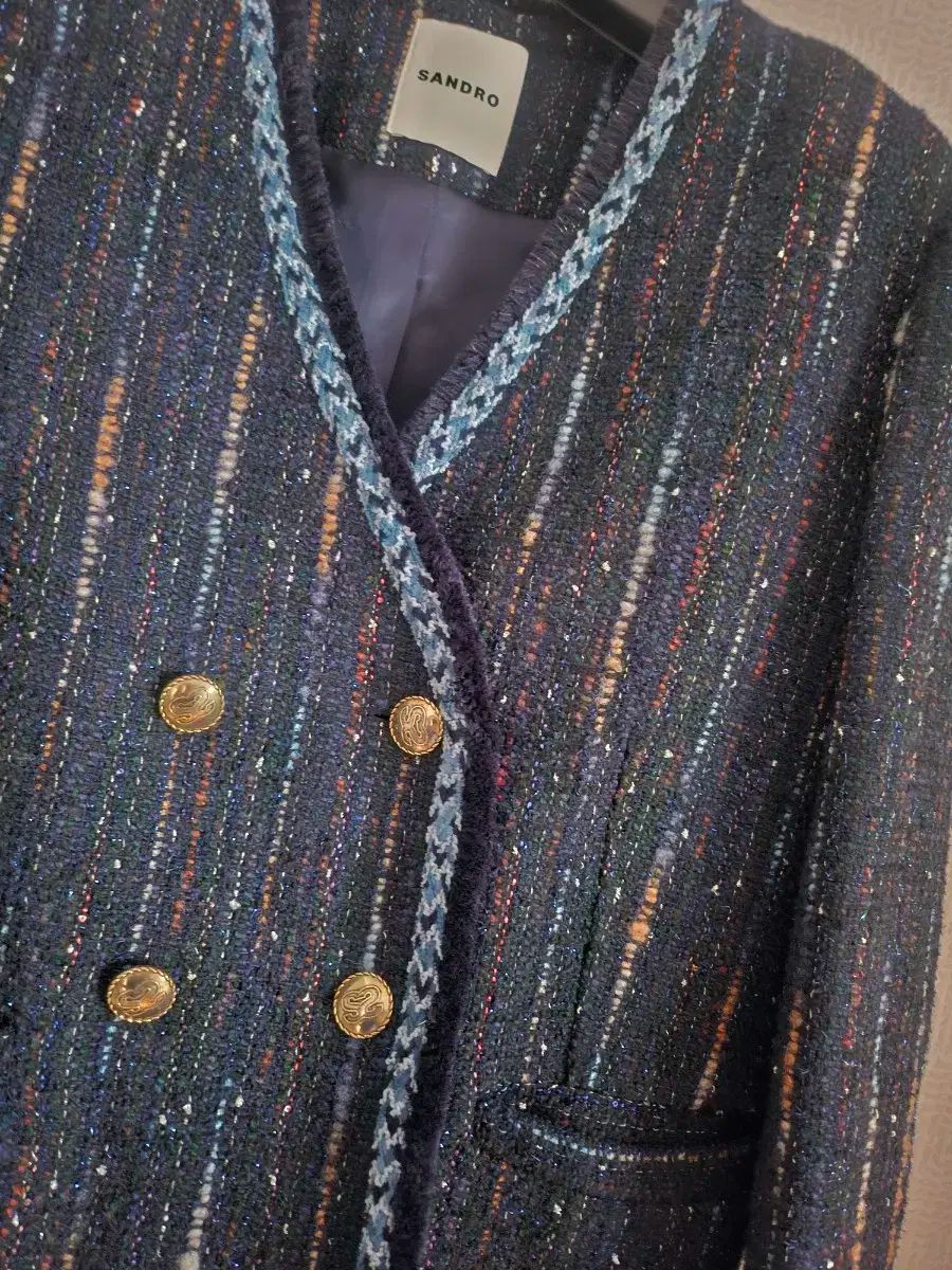 サンドロ ツイードジャケット 36 55 66 商品