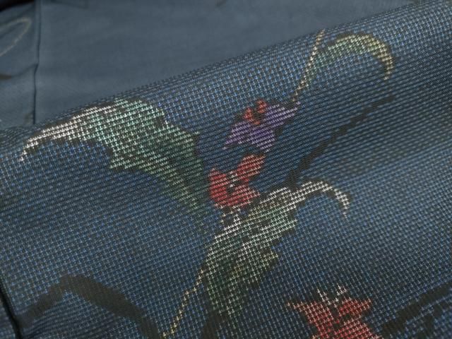 古代染色純泥染 草花文