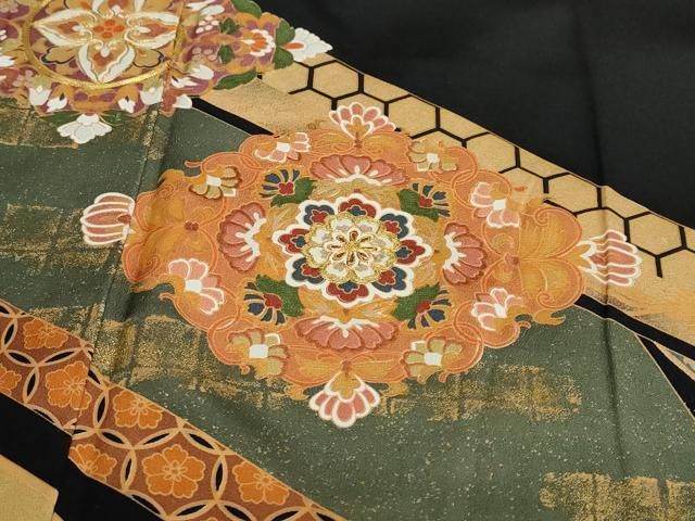 平和屋着物 豪華黒留袖