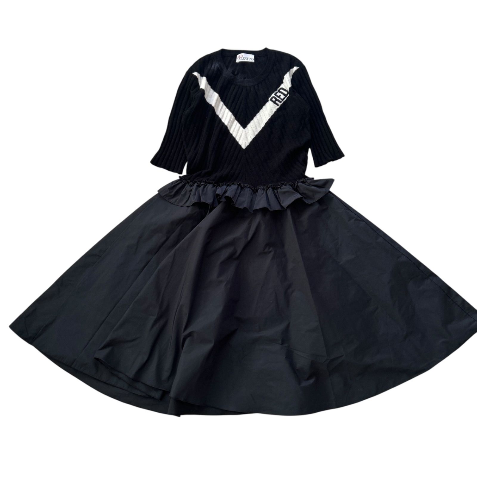 RED VALENTINO レッドヴァレンティノ 表参道店限定 異素材ミックス