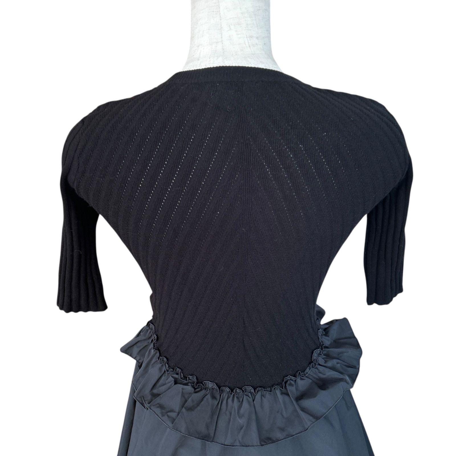 ヴァレンティノ　ワンピース RED VALENTINO レッドヴァレンティノ 表参道店限定 異素材ミックス