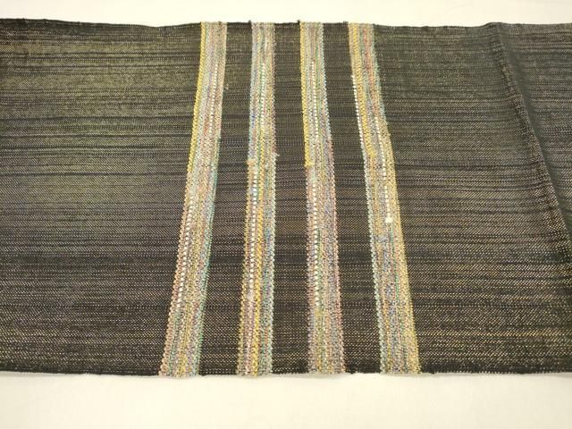  平和屋着物 八寸名古屋帯 横段文 金糸 正絹 cm 名古屋帯 帯