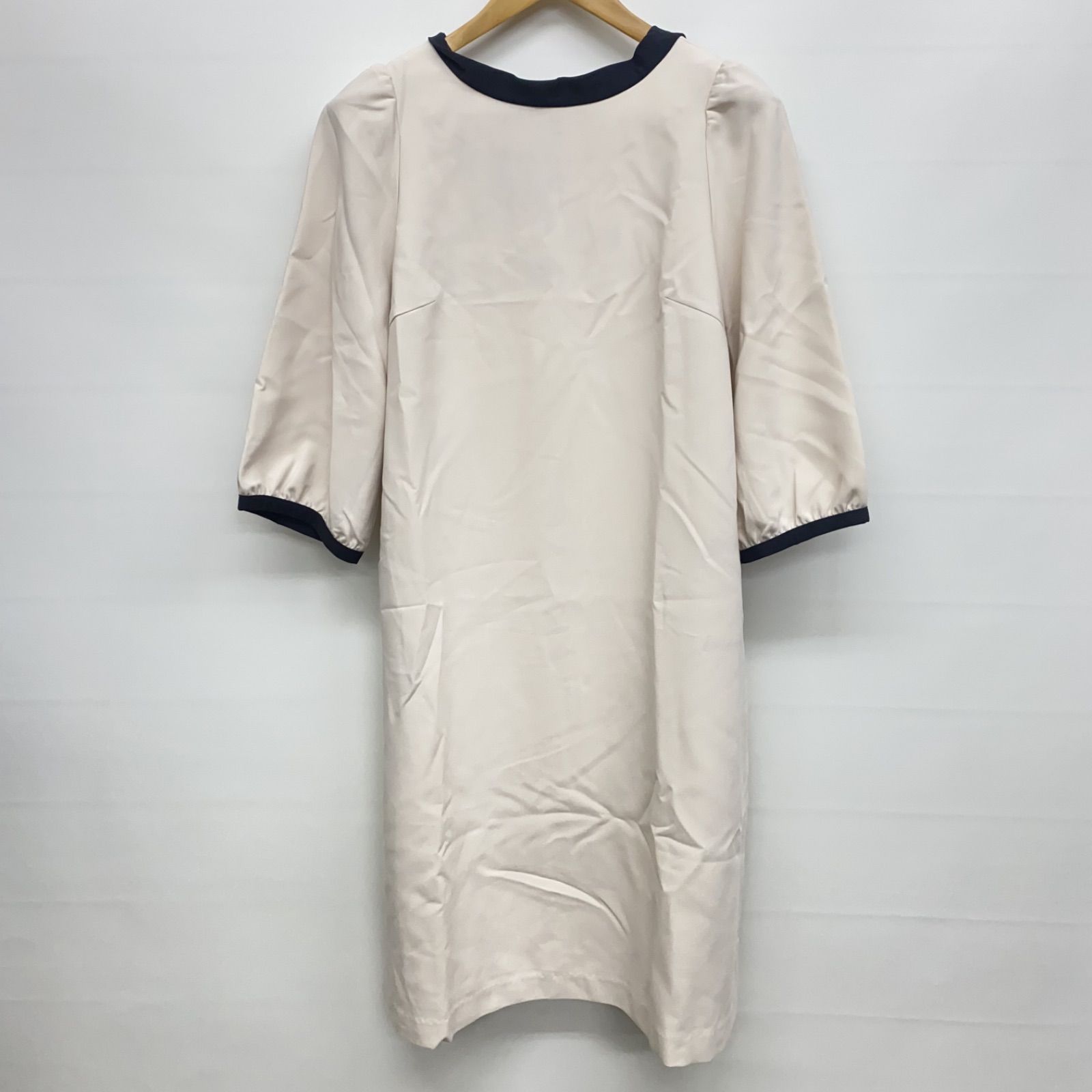 m 4992 ローズティアラ Rose Tiara ボウタイ配色 ワンピース