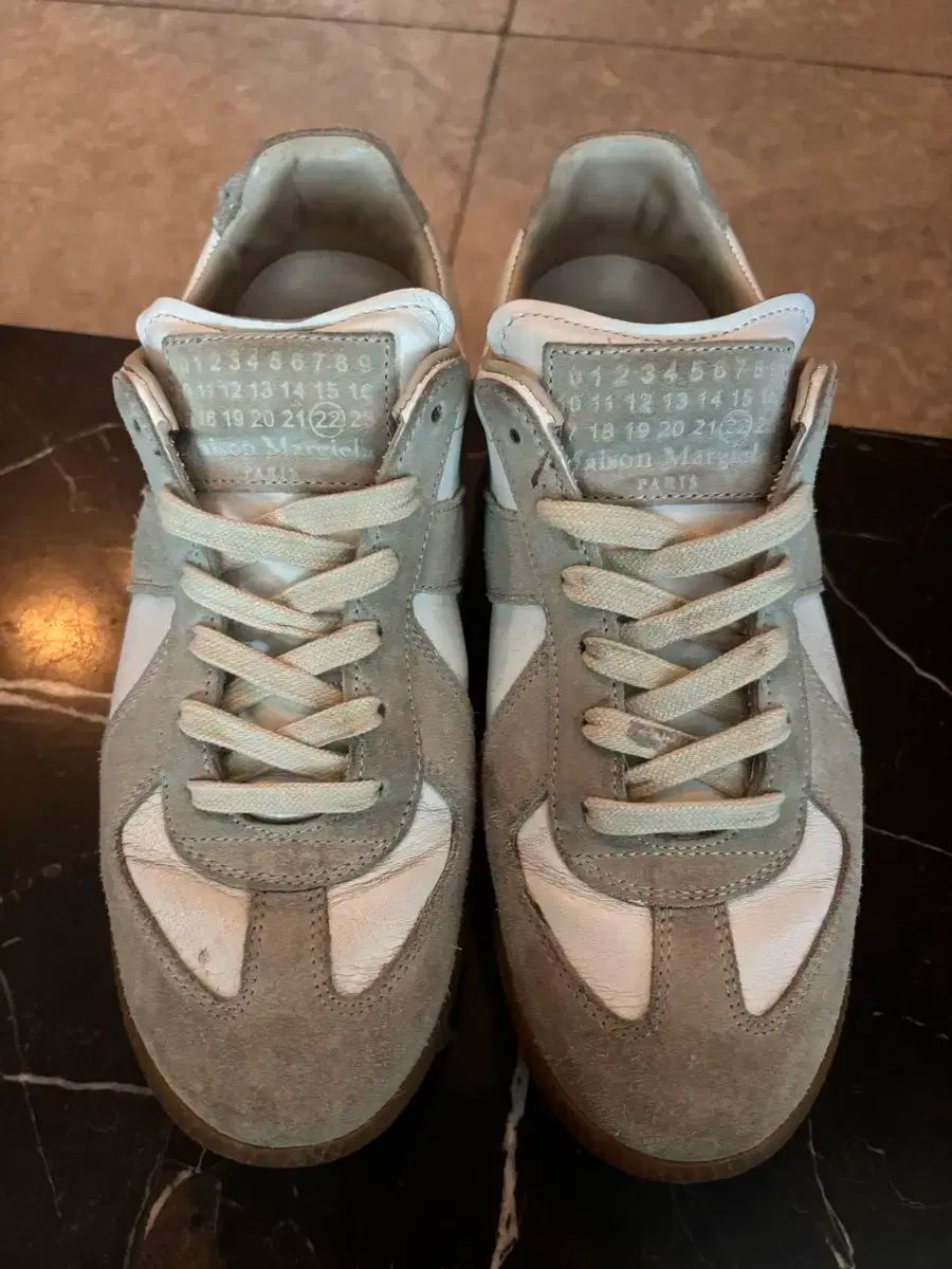 メゾンマルジェラ ドイツ軍 スニーカー グレー 37