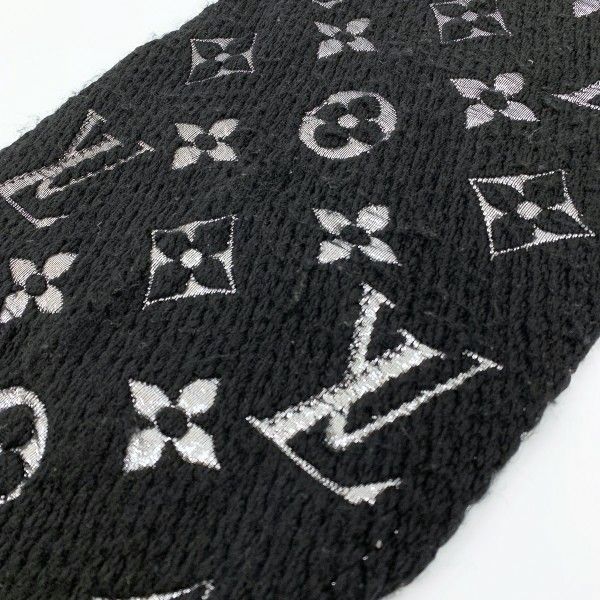 LOUIS VUITTON ルイヴィトン エシャルプ ロゴマニア シャイン マフラー