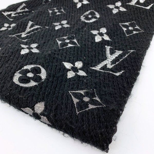 LOUIS VUITTON ルイヴィトン エシャルプ ロゴマニア シャイン マフラー