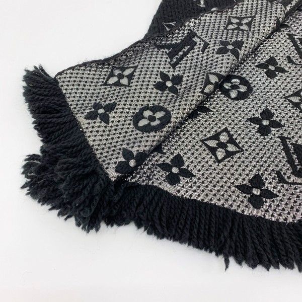 LOUIS VUITTON ルイヴィトン エシャルプ ロゴマニア シャイン マフラー