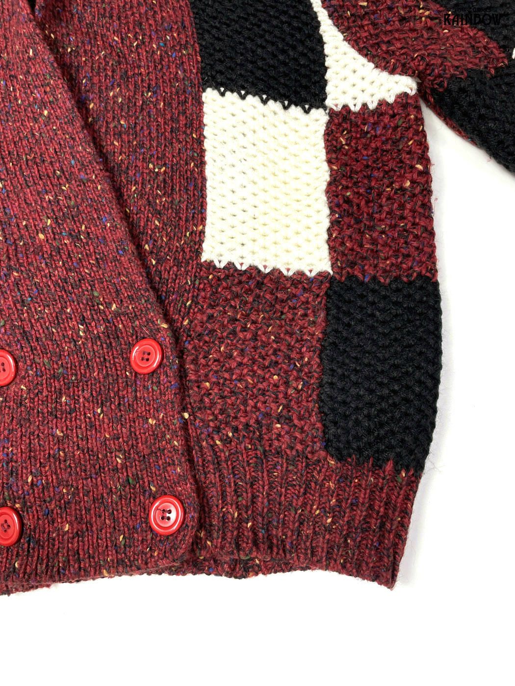 チェック柄 ウール