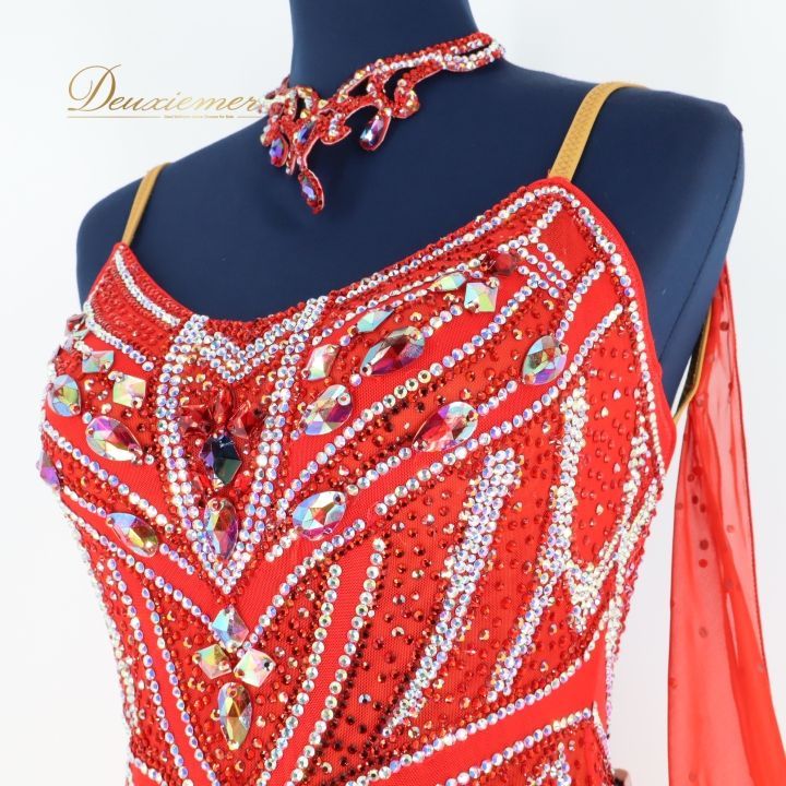 社交ダンス 衣装 タカダンス TAKADANCE スタンダード ドレス