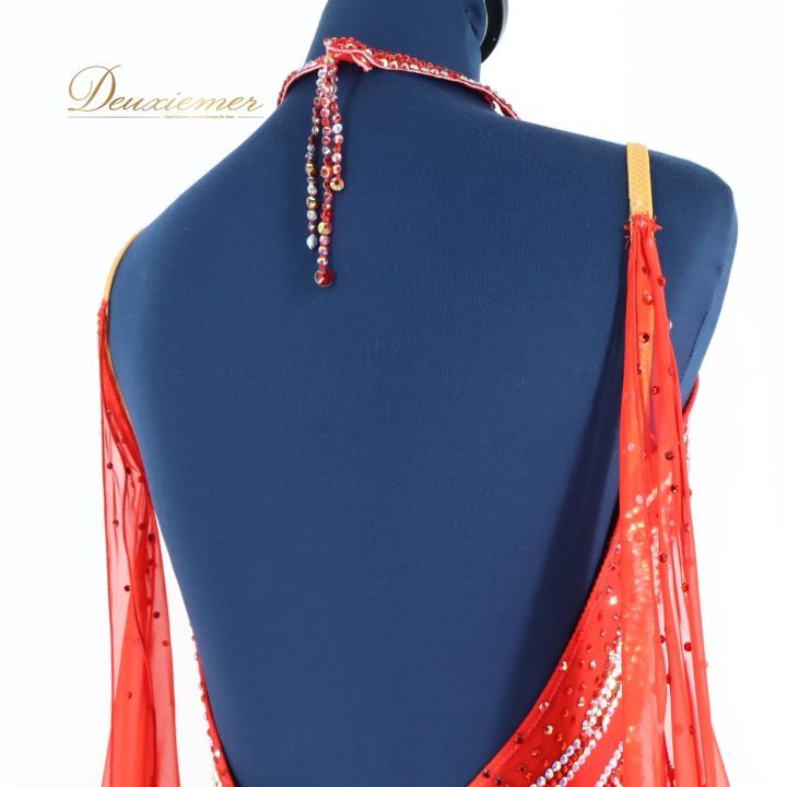 社交ダンス 衣装 タカダンス TAKADANCE スタンダード ドレス