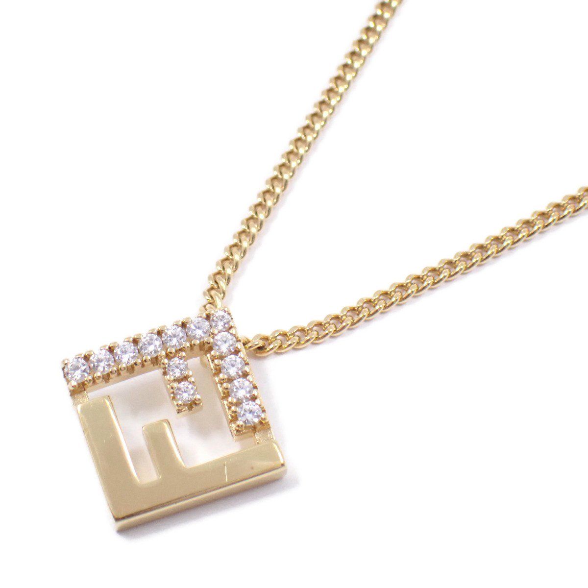 FENDI フェンディ フォーエバーフェンディ ネックレス ゴールド色金具