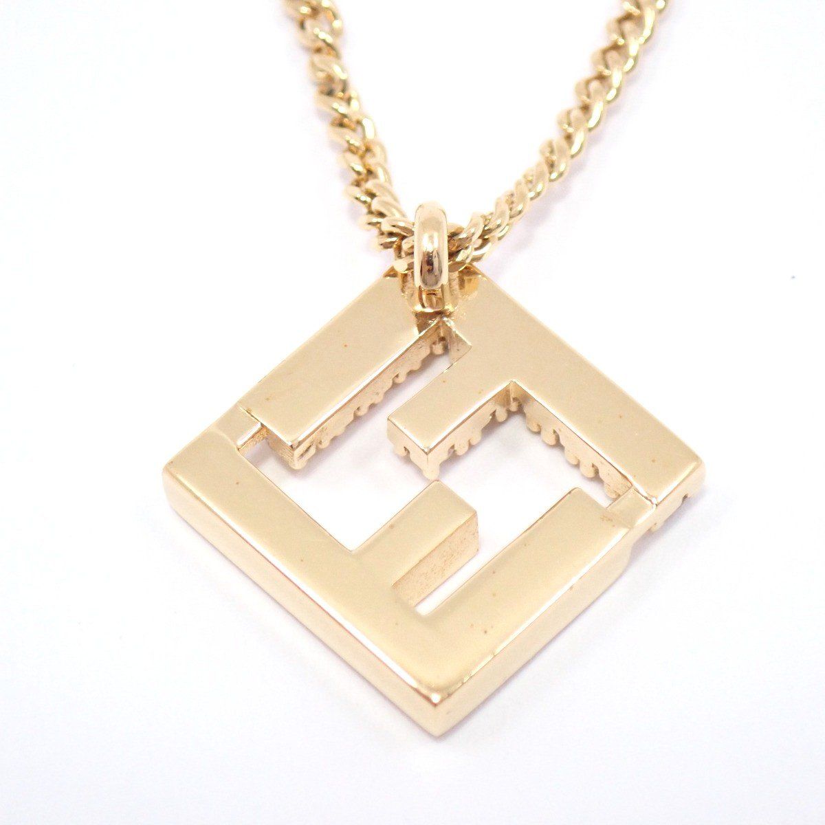 FENDI フェンディ フォーエバーフェンディ ネックレス ゴールド色金具