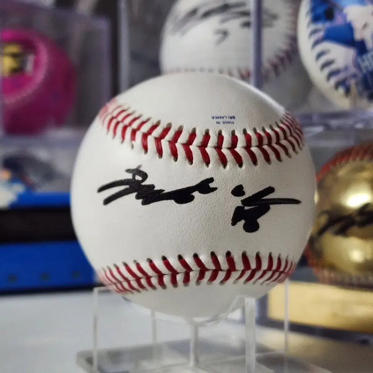 サムスン ライオンズ 元兌仁 ウォン·テイン KBO 公式球 サイン入り サインボール