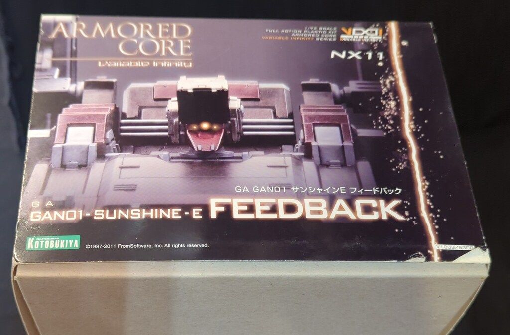 コトブキヤ アーマード コア V I シリーズ サンシャインE フィードバック 1 72