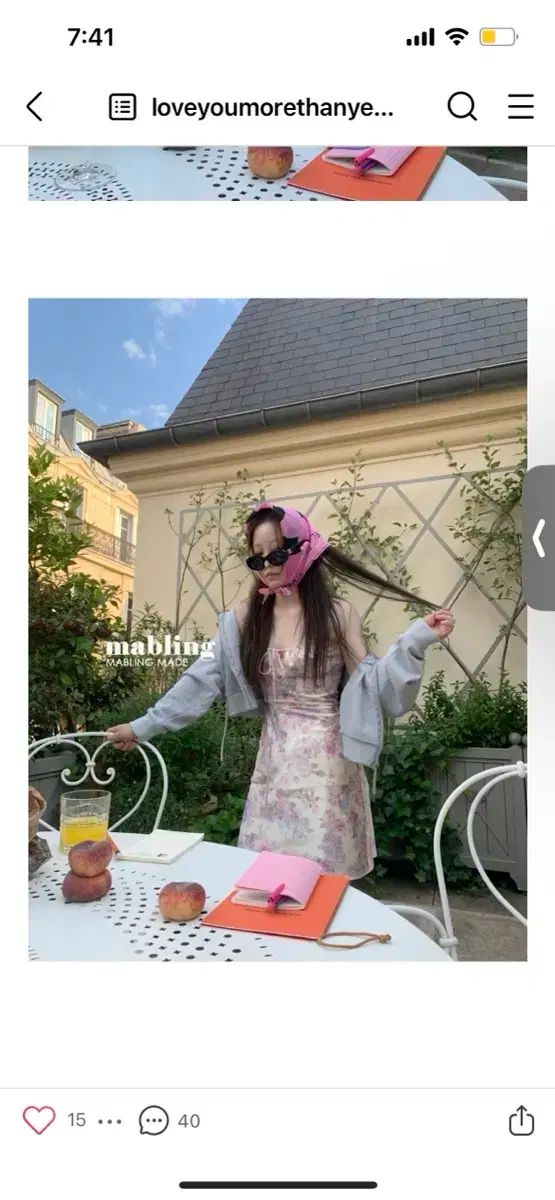 マーブリング シルク ONE PIECE