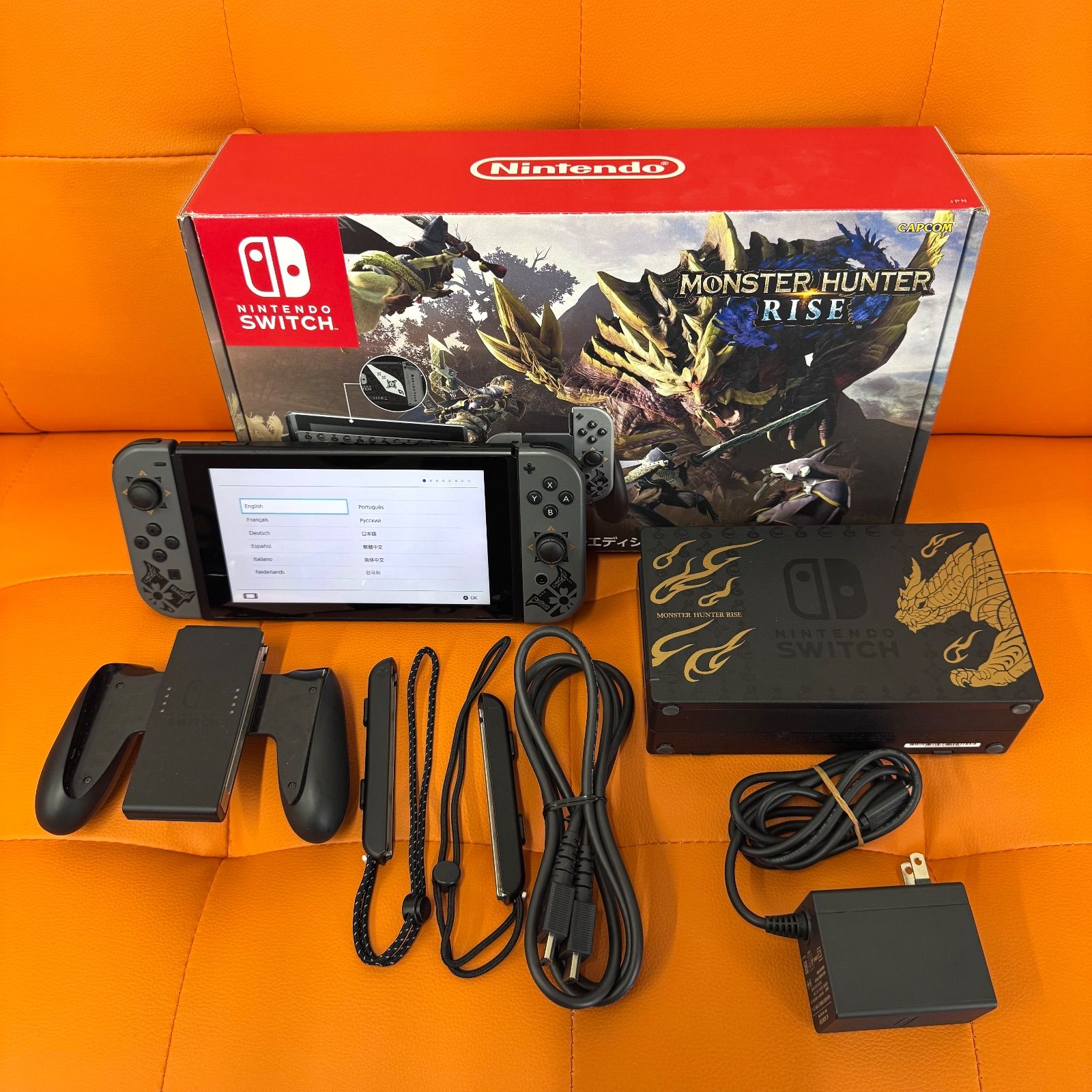 Nintendo Switch モンスターハンター ライズスペシャルエディション HAD-S-KGAGL 2021年製